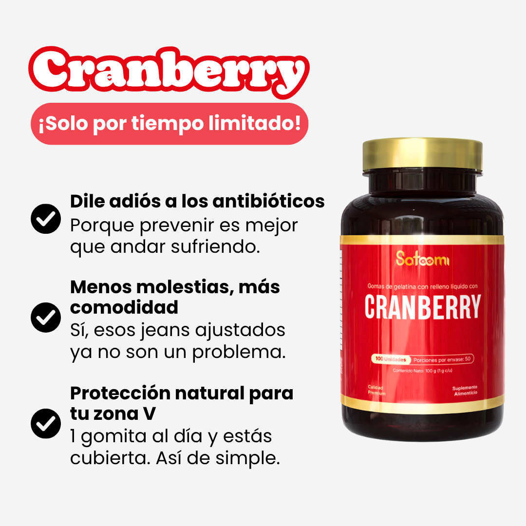 Beneficios de Cranberry Satoomi